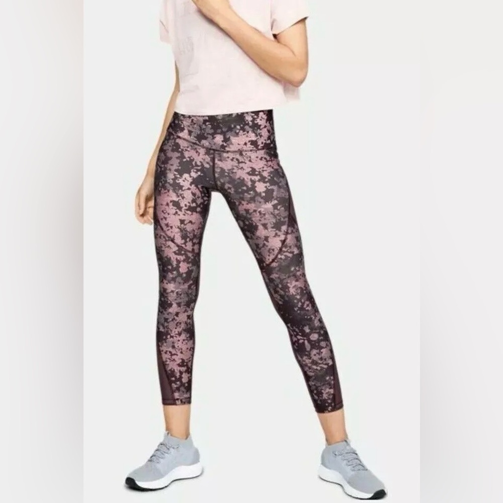 Women's Floral Print Leggings - Picture 3 of 14